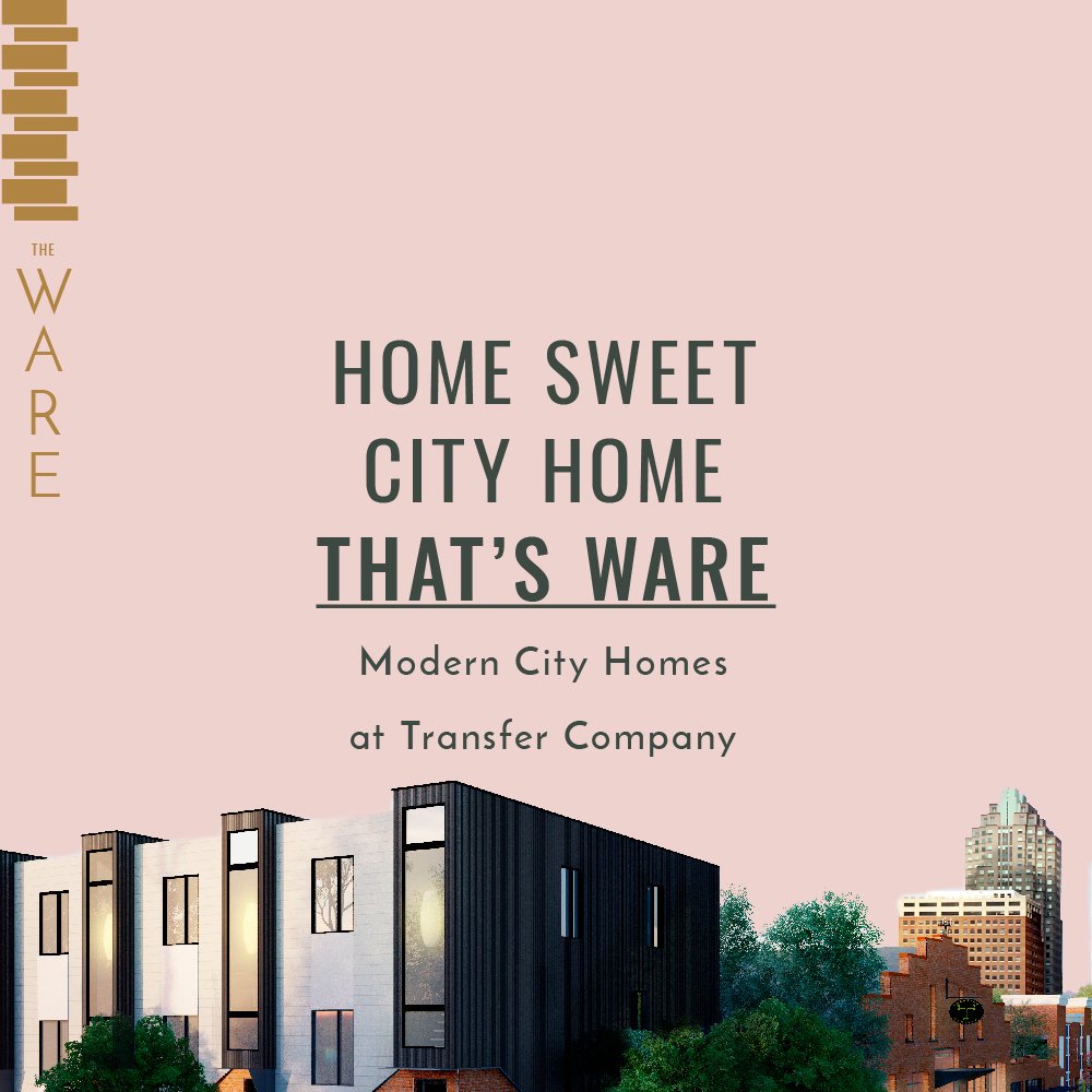 wareattransfer's tweet photo. The ultimate retreat from city life, without leaving the city.

Only THREE townhomes at The Ware remain. Contact us today to learn more! #LiveTheCity #TheWare

https://t.co/Q1j6T3b2aj https://t.co/GeL6C8Ys6z