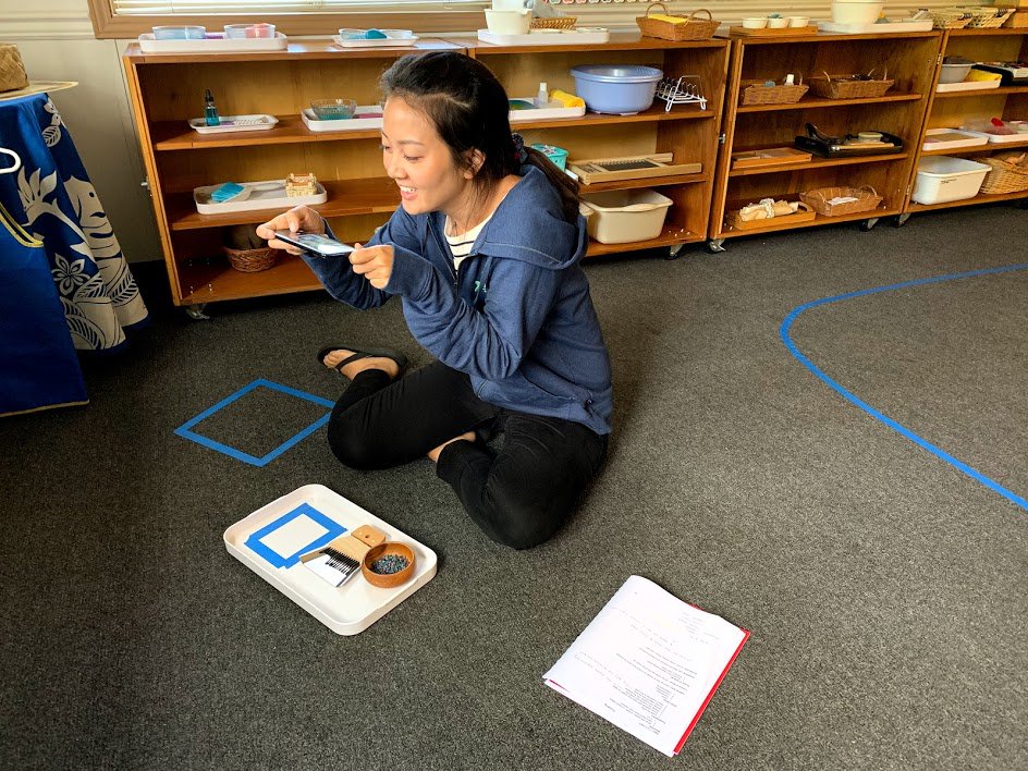 chaminade_ece's tweet photo. Last week, our on-ground Montessori Methods Summer 2019 courses kicked off. The students have been hard at work learning about culturally appropriate practices and the Montessori methods. Happy #montessorimonday! #cuhecemontessori https://t.co/dBm3yonFwY