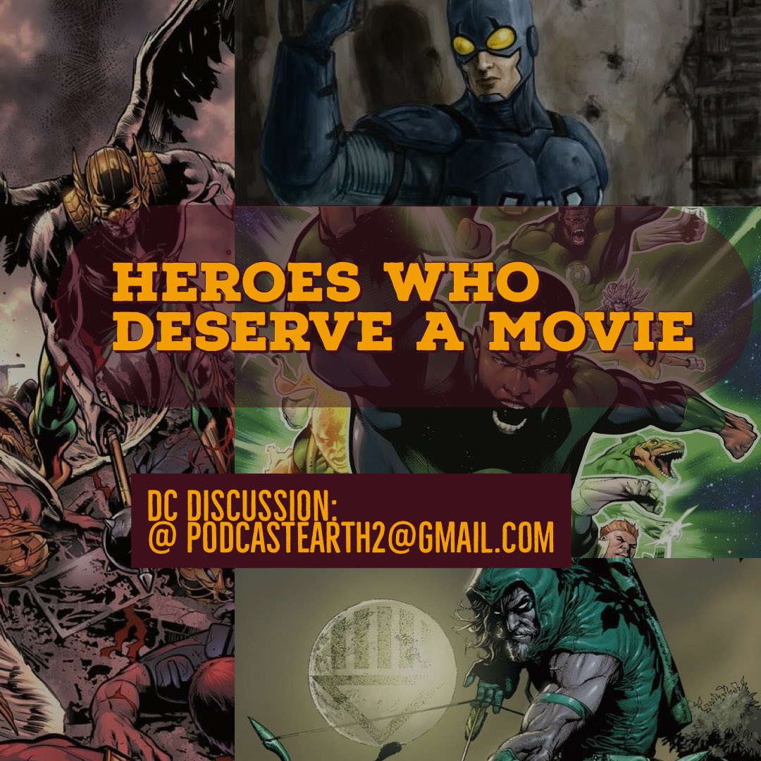 DCGeekForce's tweet image. #DCDiscussion (Just got Serious)
Email us who YOU think should have their very own DC Comics Movie!

•Villain, Hero, Vigilante? Let us know your thoughts over on THE PODCAST FROM EARTH-2! 

•Email must contain: Name, Earth Of The DC Multiverse, Your Message.
#SHPOLL19 #PFE2 #DC