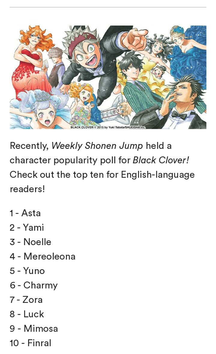 Blackclover ブラッククローバー V Twitter Results Of The English Japanese Popularity Polls Side By Side English Poll On The Left And Japanese On The Right Vizmedia Blackclover T Co Pluhsqgcia Blackclover ブラッククローバー V Twitter Results Of The English Japanese Popularity Polls Side By Side English Poll On The Left And Japanese On The Right Vizmedia Blackclover T Co Pluhsqgcia
