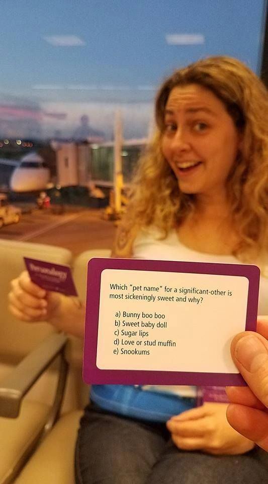 #Relationshipbuilder, #Gamechanger #Laughoutloud #FUN #cardgame! Small enough for your purse or backpack. #FUN #Summer #travel #game! <a href="/PersonalogyGame/">Personalogy Game</a>