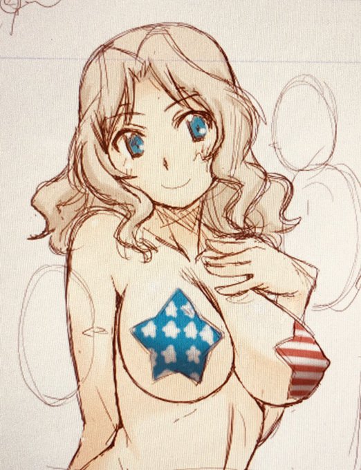 マイマイ新子観ながらアメリカン。 