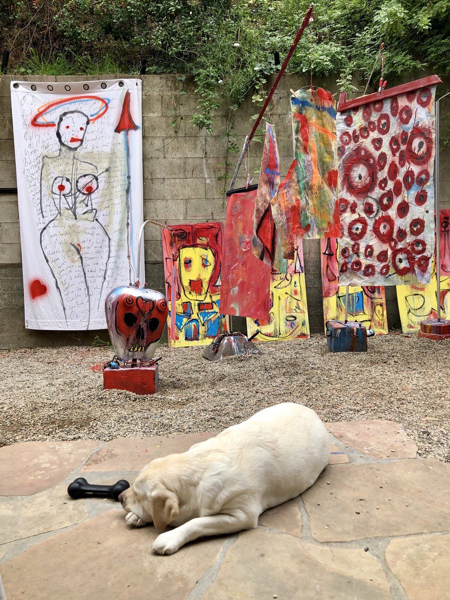 swimdeep's tweet photo. #Monday / #JunkStackSculptures #FunctionalArt #PaintedSculptures #PaintedTotems #InteractiveArt #AskNoPermission #MichaelOrnstein #MayansMC #MayansFX #SonsOfAnarchy #SOA - #Marisi https://t.co/tTnYFWVQF0