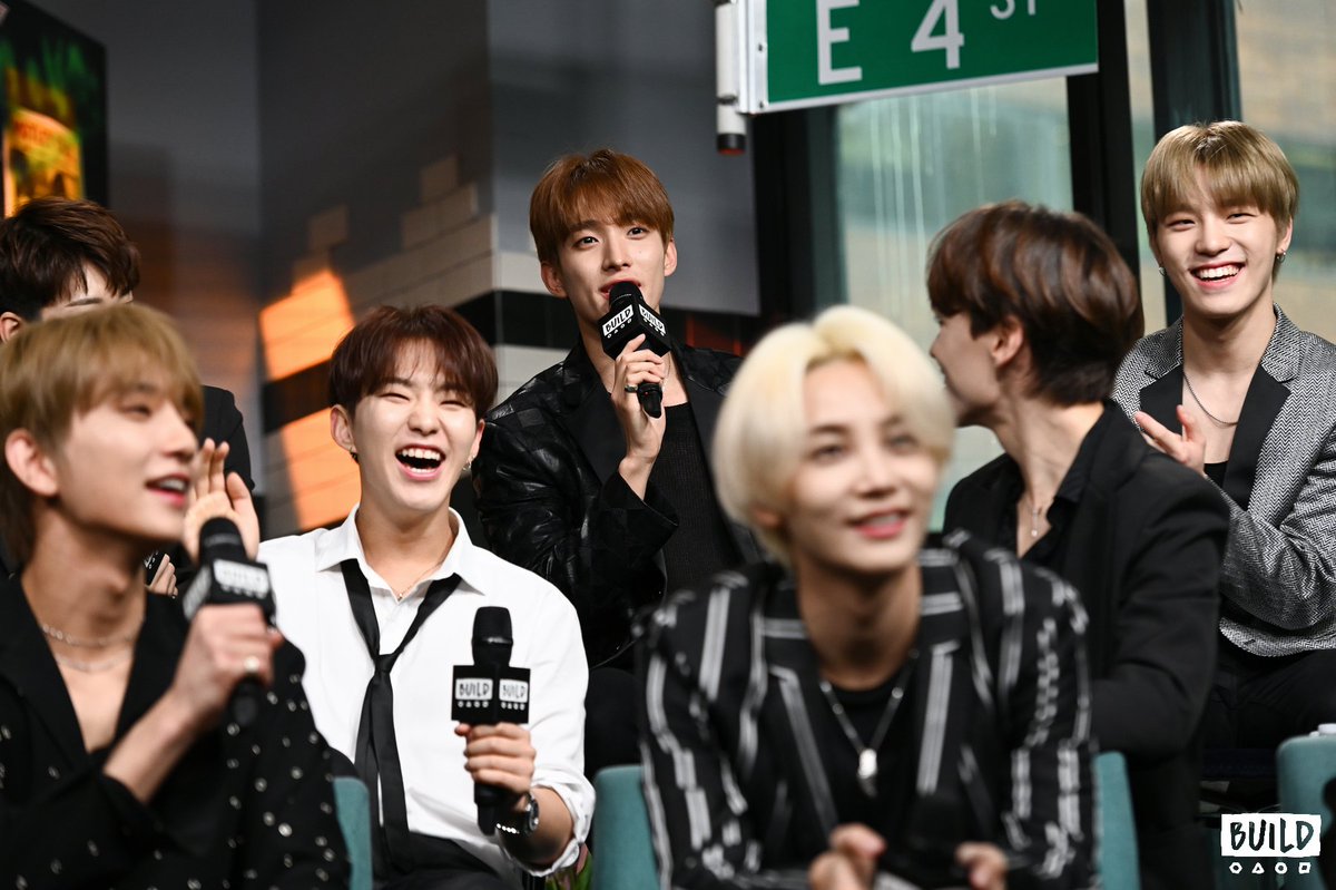 BUILDseriesNYC's tweet photo. We had the best time with @pledis_17 and all the #Carats who joined us! #SEVENTEEN #세븐틴 🙌 Did you miss it? Watch it here: https://t.co/Bi67Caue0q. https://t.co/82zRszoo43