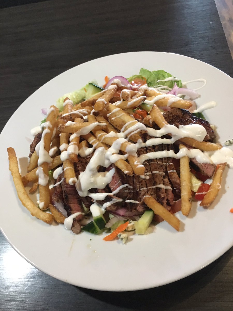 Who’s says you can’t make friends with salad. Black and blue salad is now at joes on our feature menu.