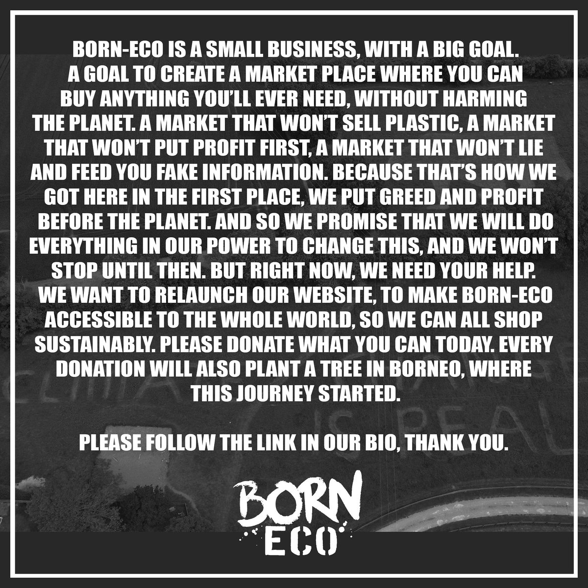 This is not for profit, it is for the planet 🌎.