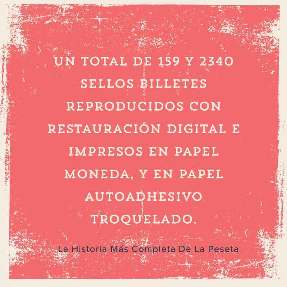 IncalEdiciones's tweet image. #Oferta

Descubrid la historia más completa de la peseta, formada por los 159 billetes de peseta y 2.340 sellos de peseta emitidos por el Banco de España y por Correos y telégrafo.

¡Feliz inicio de semana!