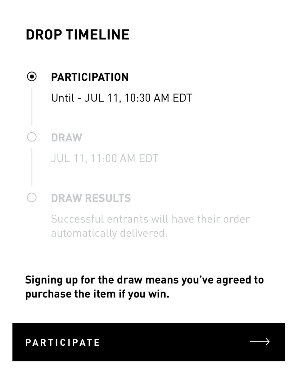 how long is the adidas draw
