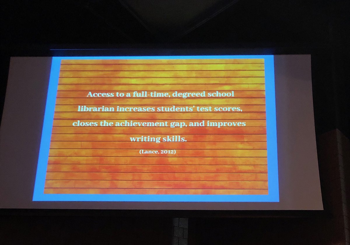 AngelaFaulhaber's tweet image. Yes! Librarians MATTER. ⁦@donalynbooks⁩ #nErDcampMI