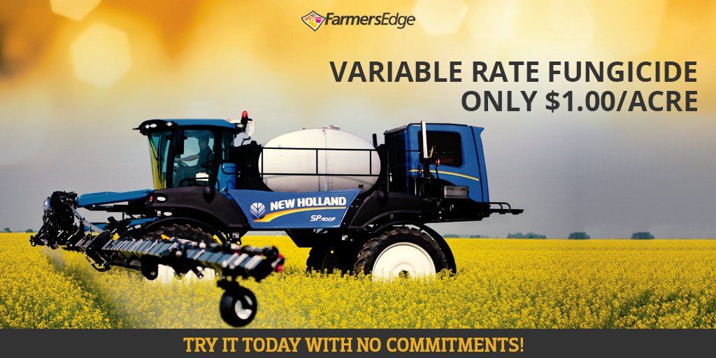 It's not too late to increase the return of your fungicide investment this season. With VR Fungicide, we help you  apply the right rate at the right time and place to save water, fungicide and time. Try it today for only $1/acre! Sign up here: bit.ly/2XmtavG