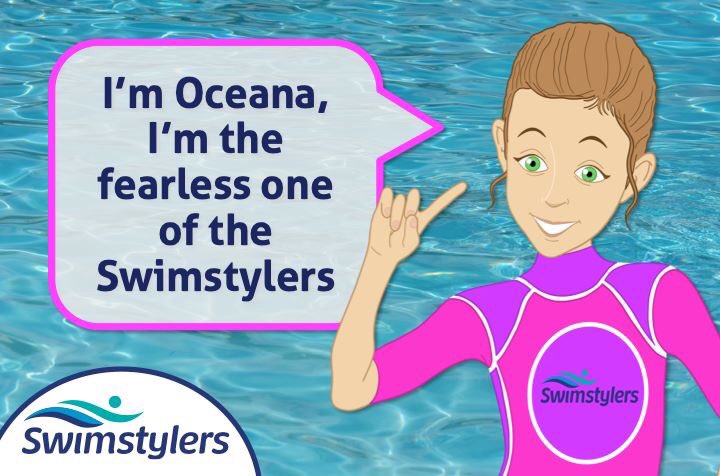 Oceana introducing herself as one of the @Swimstylers  #swimming #swimminglessons #learntoswim #kidsswimminglessons #childrenswimminglessons #watersafety #swimminglessonsforkids