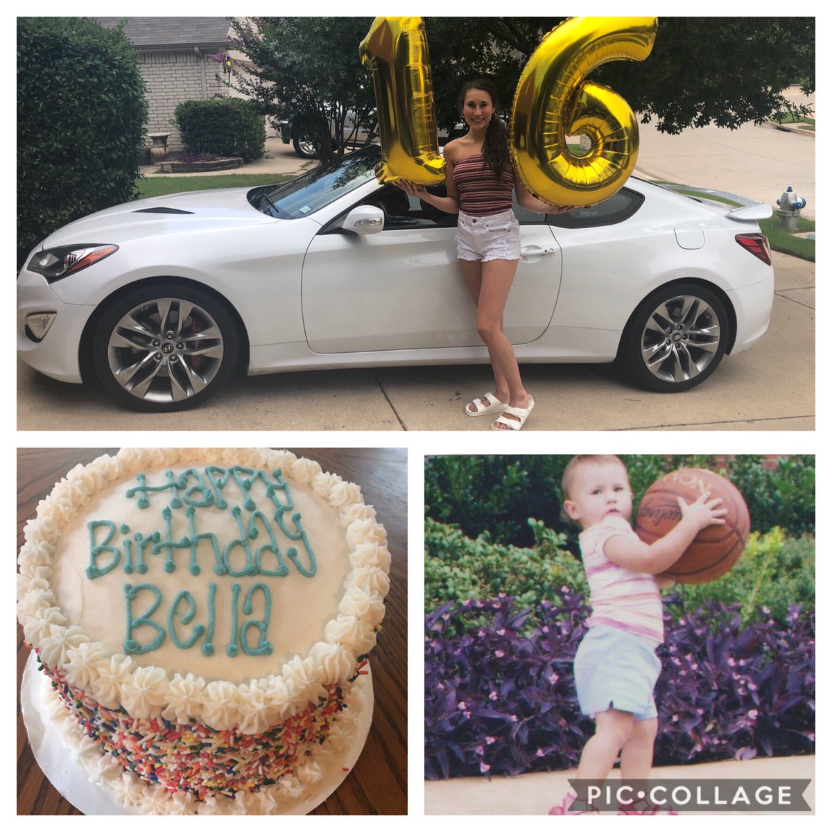 Happy Sweet 16 Isabella! She just passed her driving test 😊