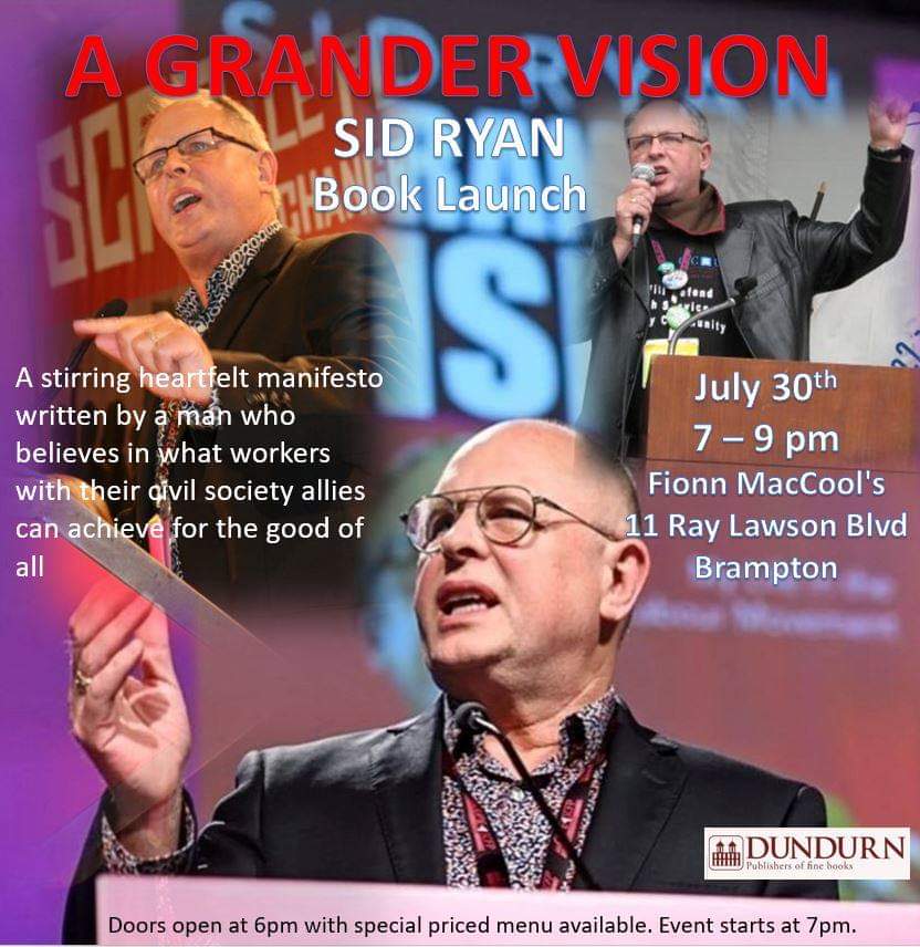 SRKibria's tweet photo. Join us at this epic book launch in #Brampton on July 30th in honour of @PSidRyan #GranderVision https://t.co/6p8T4JGKs8