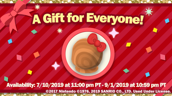 Isabelle Ar Twitter The Sanrio Characters Collection Has Begun And To Kick Off The Event We Re Giving Everyone A Hello Kitty Bow Enjoy The Event In Style With This Special Clothing Item