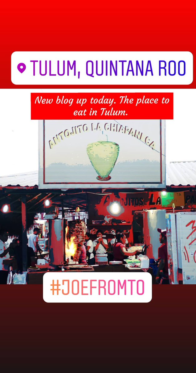 Joefrom_TO's tweet photo. New blog post up! Check it out at:
https://t.co/a8XexHPcOR
#JoefromTO #travelblogger #wanderlust #wanderer #wanderlust #travelingram #visiting #travels #aroundtheworld #Travelwithkids #instago #tourism #worldplaces #traveller #traveler #foodie #tulum #tulumfood #mexico https://t.co/evlNySMfMy