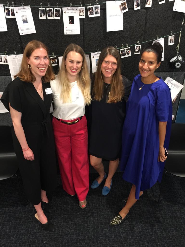 gd_women's tweet image. THANK YOU to the great team at @Accenture Interactive for having us tonight: Petra, Louisa, Patricia, Frank and many more!🙌🏽 Great hosts, everyone learned a lot and went home with new ideas and friends. Til next time #GDWinFFM 🚀 #GDWxAccenture