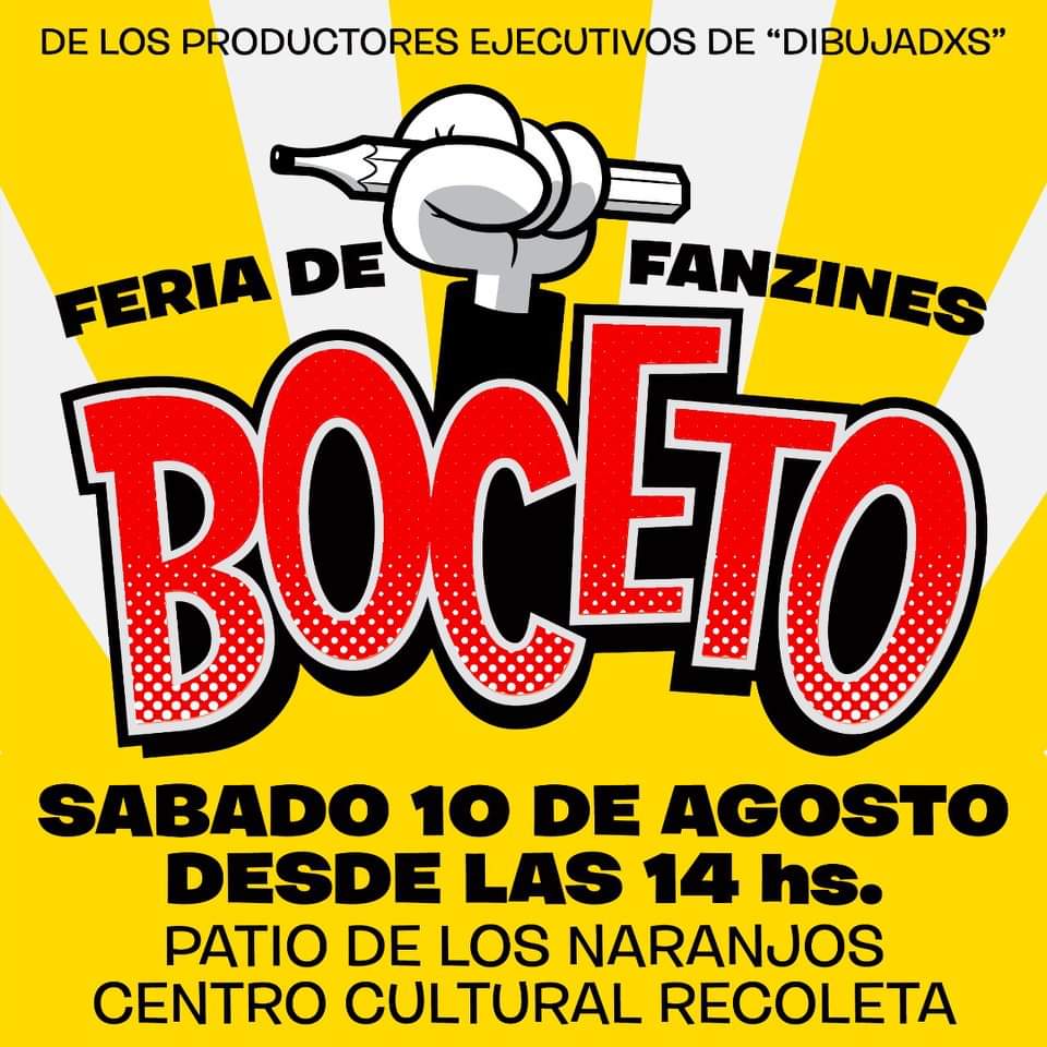 panxacomics's tweet photo. 📣Nos vemos el sábado 10 de agosto en el Centro Cultural Recoleta! https://t.co/rJFmLLwdaC