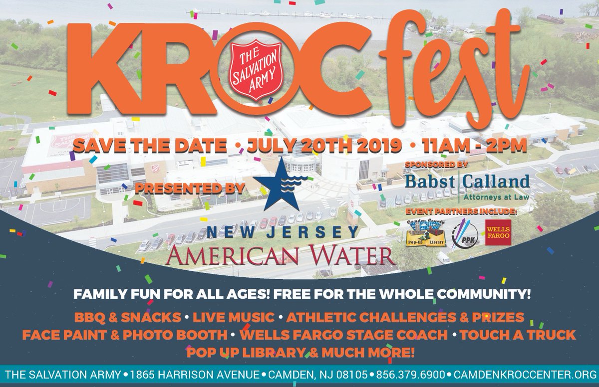 ThomasBoydPR's tweet photo. 1 million visits, 20,000 individuals served each year and 5 years of Doing The Most Good for residents in Camden and the surrounding region – we applaud our friends at the @CamdenKroc. Help us celebrate their 5th Anniversary with #KrocFest on 7/20. Hope to see you there! https://t.co/NZeazzxwIA