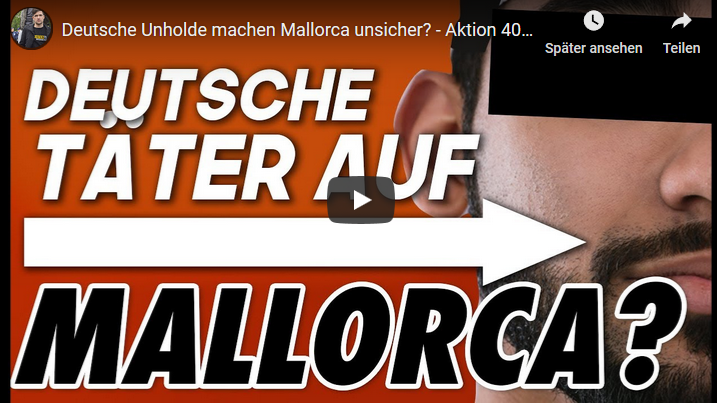 pittromi's tweet photo. Sellner: “Deutsche” Unholde machen Mallorca unsicher? – Aktion 40k startet https://t.co/inoJrWP21t https://t.co/0ek51F3tlh