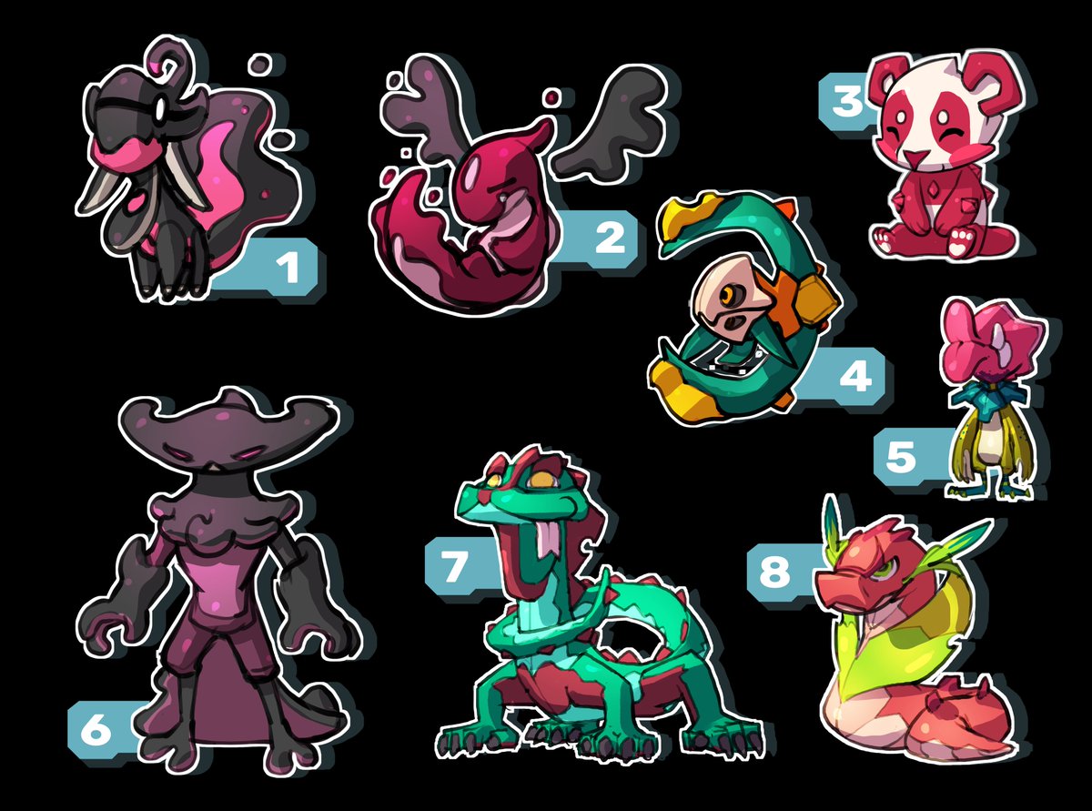 TheTemNet's tweet image. Following the Crystal Temtem poll that recently ended, we have another poll between 8 Temtem, with the winner making it into the game!

Cast your vote on Discord, and feel free to share your votes with us!
discord.gg/temtem