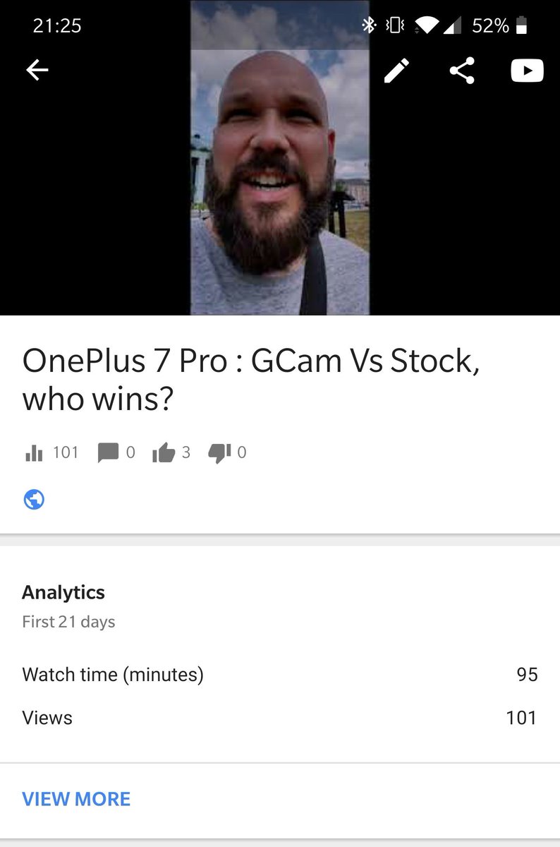 LeighLovesTech's tweet image. Big day today! 100 views! For me that's a massive achievement. Thank you to everyone that took the time to view my video #100views #newyoutuber #subscribe #like #comment #OnePlus7Pro #camera