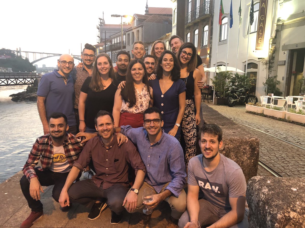 EUGliaPhD's tweet photo. @EUGliaPhD ESRs back together in Porto for XIV European Glia Meeting 
@EU_Commission @epilepsysociety @MSCActions @formicablu @epilepsyaction #neurosciences #GLIA2019 #epilepsy https://t.co/gNVMkBNl7Q
