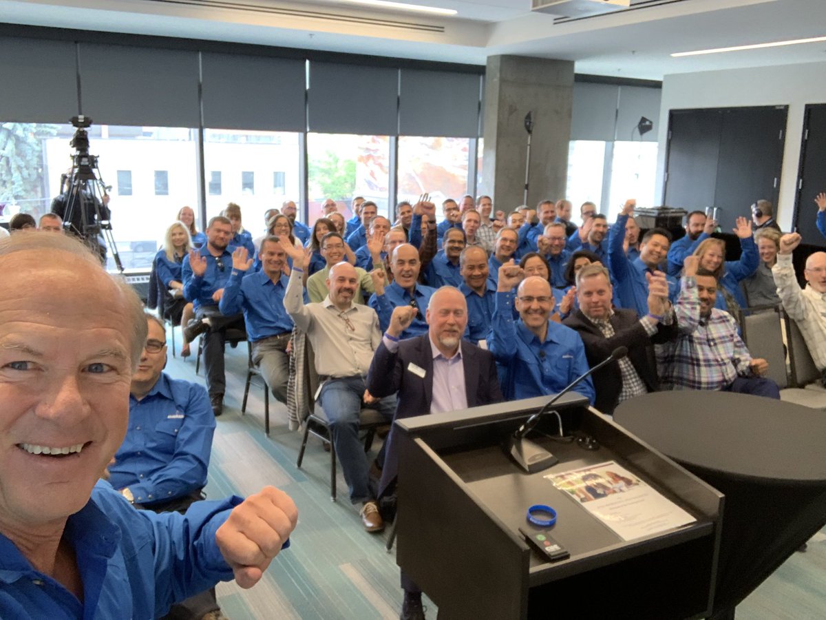 Jim_nyquist's tweet image. In Calgary welcoming Zedi -Emerson’s latest acquisition - to #oneemerson.   A SaaS cloud software company.   Passionate, smart, and innovative people.   Welcome all!