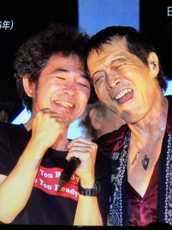 綾小路諒真 毎週 火 時 Fm76 5 Rock N Roll High School 矢沢永吉さんと奥田民生さんのこのツーショットは熱かったなぁ こんなカッコいい70歳マジでヤバい Oo やっぱり生で観たすぎた Themusicday Onenightshow19 矢沢永吉 奥田