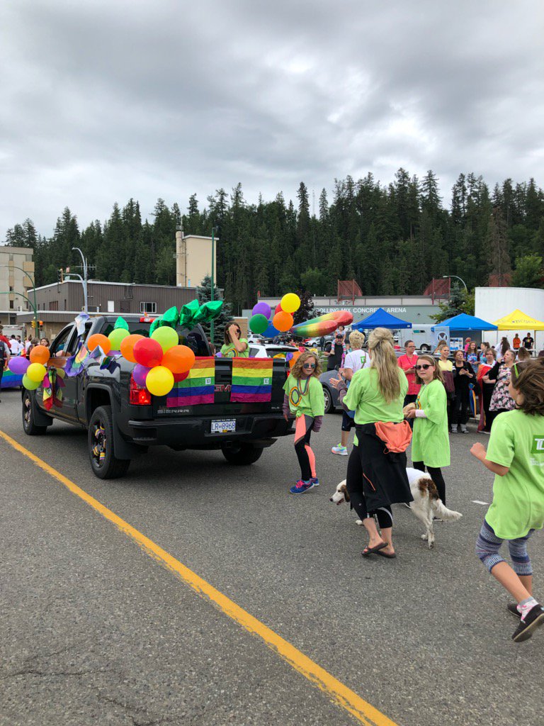A great turnout at the Prince George Pride parade, and festival today!  Our team from TD enjoyed celebrating, and promoting inclusion, and diversity.  We are proud to support the LGBTQ2+ members of our community.  #TD #Pride