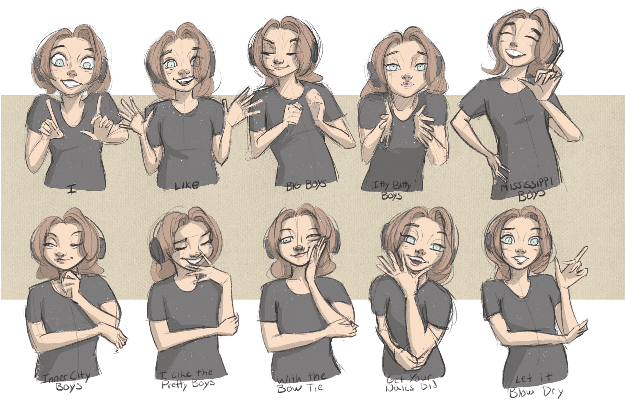 Noah Eisenman on X: Added some color. Which one's your favorite? @ tinkerprincess0 #characterdesign #tiktok t.coxaK8HM0XvA  X