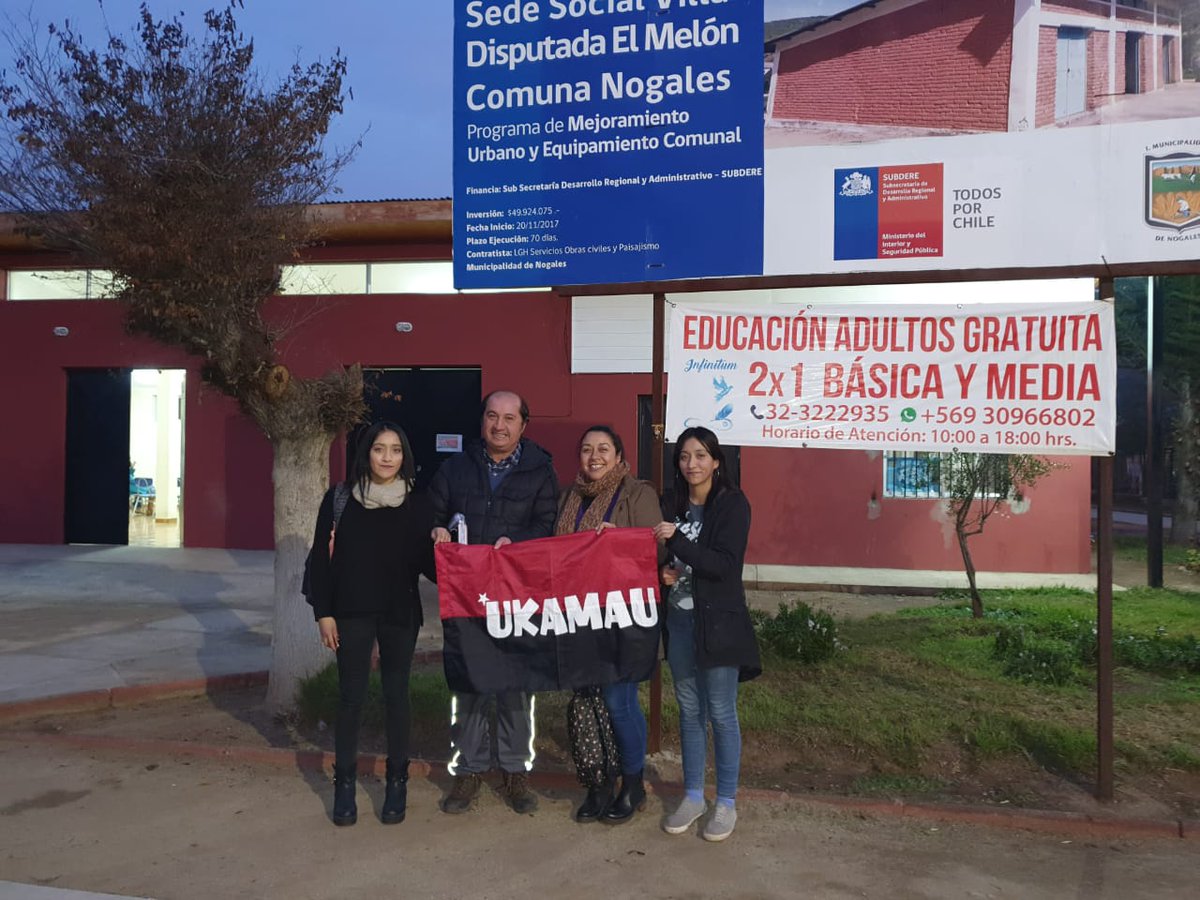 doris_gonzalez_'s tweet photo. En la Localidad El Melon V región conociendo la situación y calidad de su comunidad... Gracias a nuestras compañeras/os de #Ukamau El Melon por esta grata jornada!! 

A seguir construyendo comunidad! https://t.co/ZA7w8XbgeZ