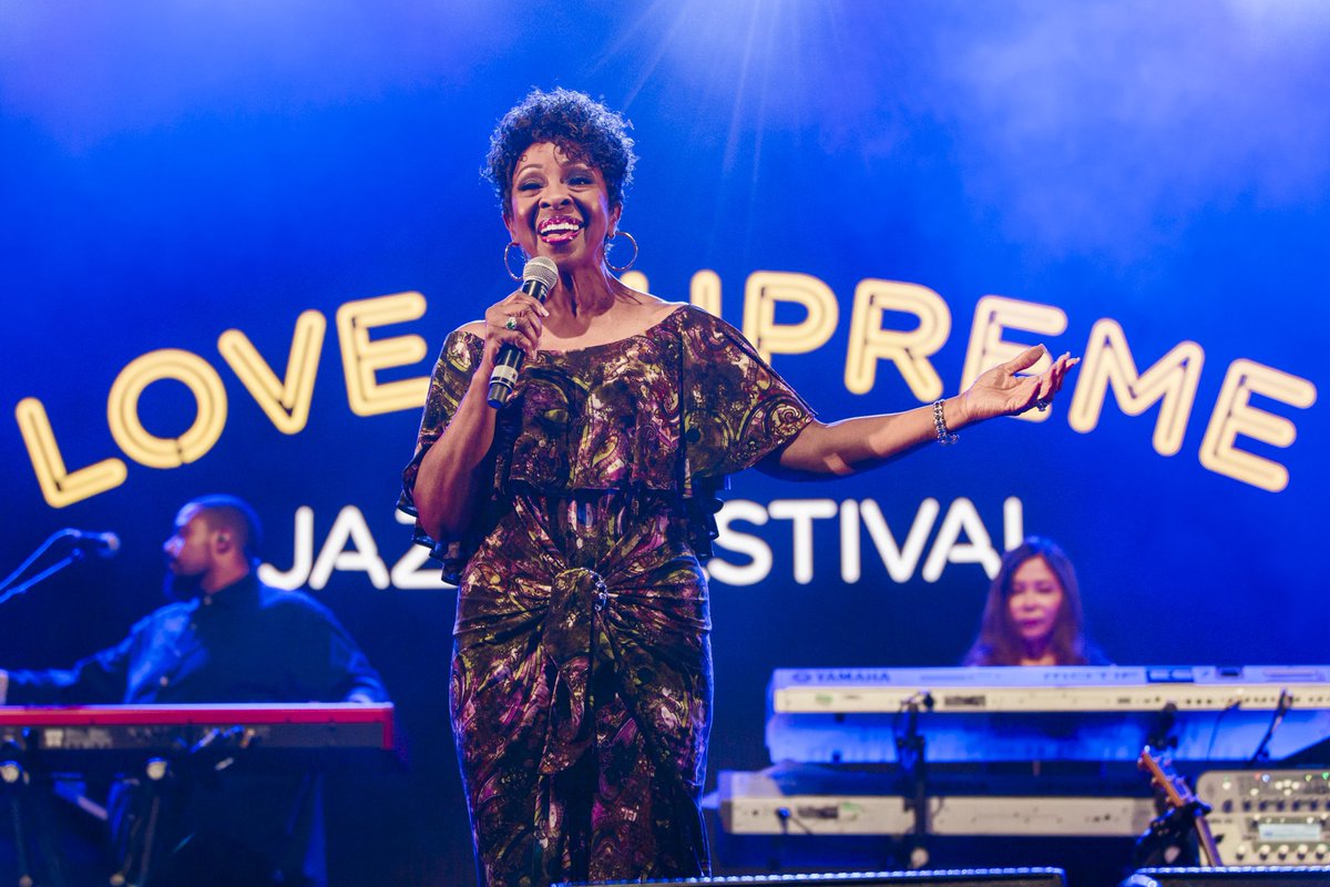 lovesupremefest's tweet photo. The first day of Main Stage action - a sun-kissed afternoon soundtracked by some of music's greats. See you tomorrow! #LoveSupremeFest https://t.co/97kXx7iNtb