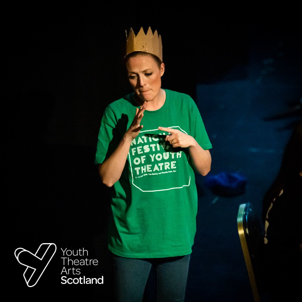 YTArtsScot's tweet photo. Cracking #NFYT2019 Saturday performance programme at @AyrGaiety from @CapallDorchaEns Young Company, Airdrie Youth Theatre and Lab Station https://t.co/gQiUdXKhUo https://t.co/JPuz9Q31lO