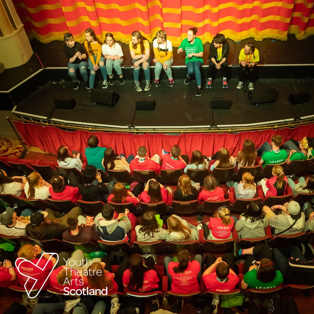 YTArtsScot's tweet photo. Cracking #NFYT2019 Saturday performance programme at @AyrGaiety from @CapallDorchaEns Young Company, Airdrie Youth Theatre and Lab Station https://t.co/gQiUdXKhUo https://t.co/JPuz9Q31lO