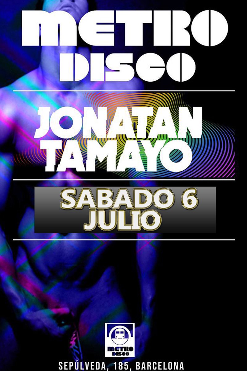 Esta noche VOLVEMOS!!!!
Metro disco bcn!!💃🎼🕺🎼
