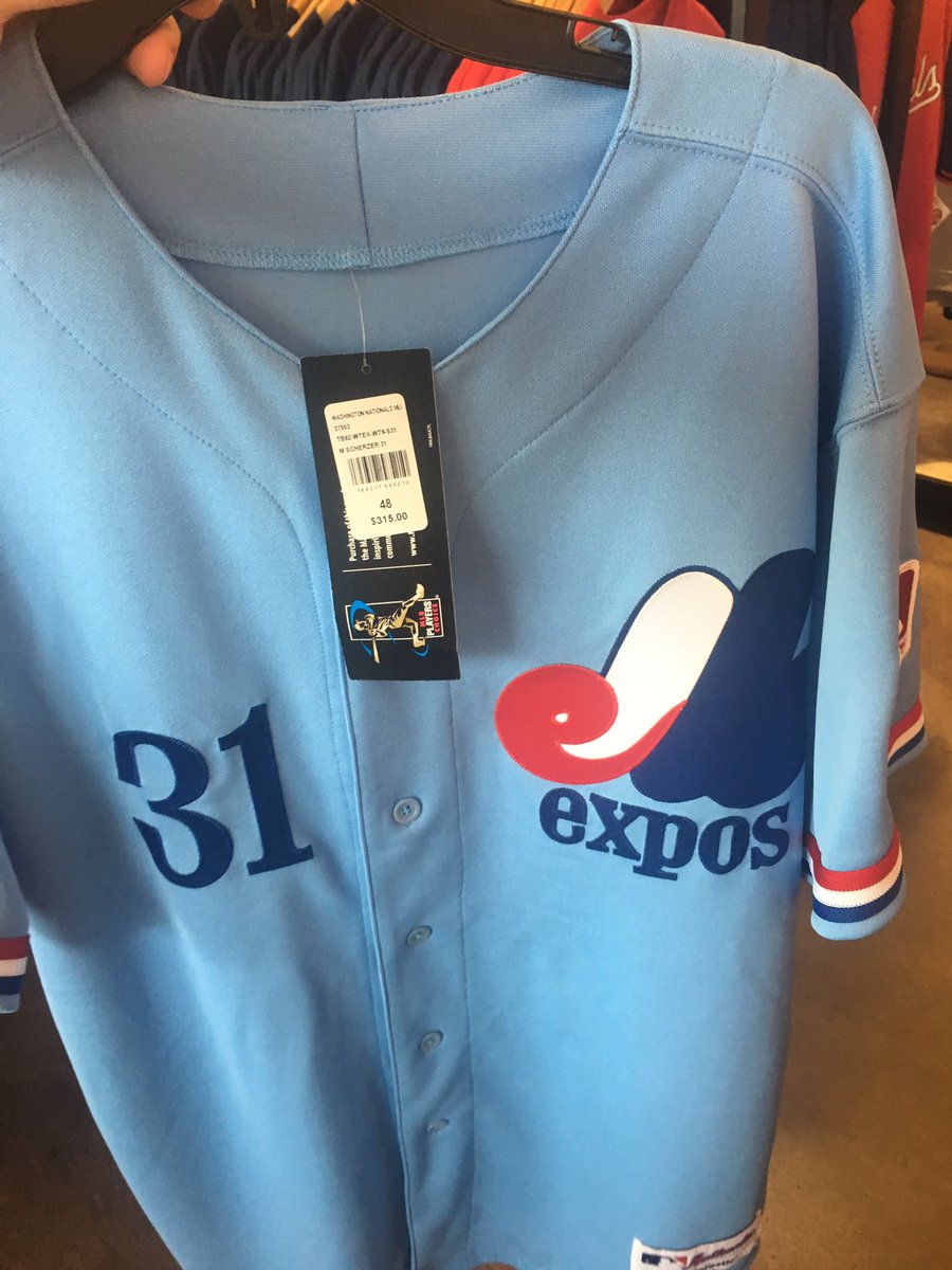 scherzer expos jersey