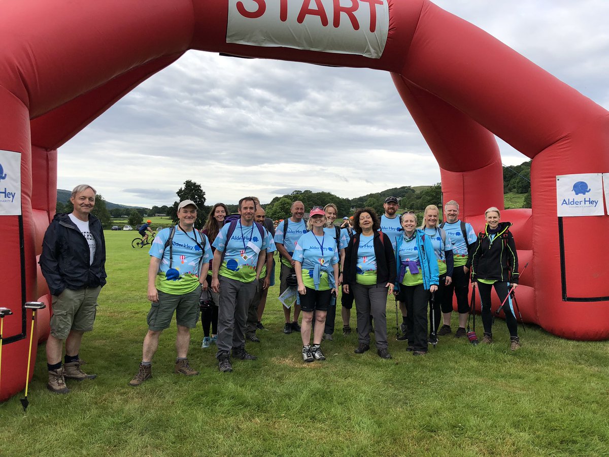katevjones's tweet photo. #TeamFHLS DID IT!!! An amazing day with incredible teamwork @AlderHeyCharity #conistonchallenge . Thank you to everyone who has supported us. You are fabulous. With gift aid weโve now raised a staggering ยฃ5721 with gift aid and we couldโve be more pleased https://t.co/zrLDmVTrXS https://t.co/EBeGJ149oj