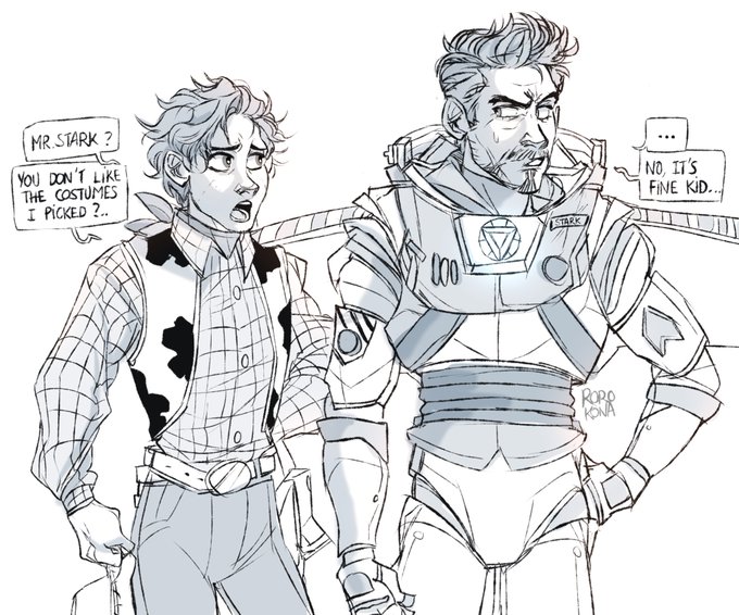 marvel characters dressed as some disney character for fUN 