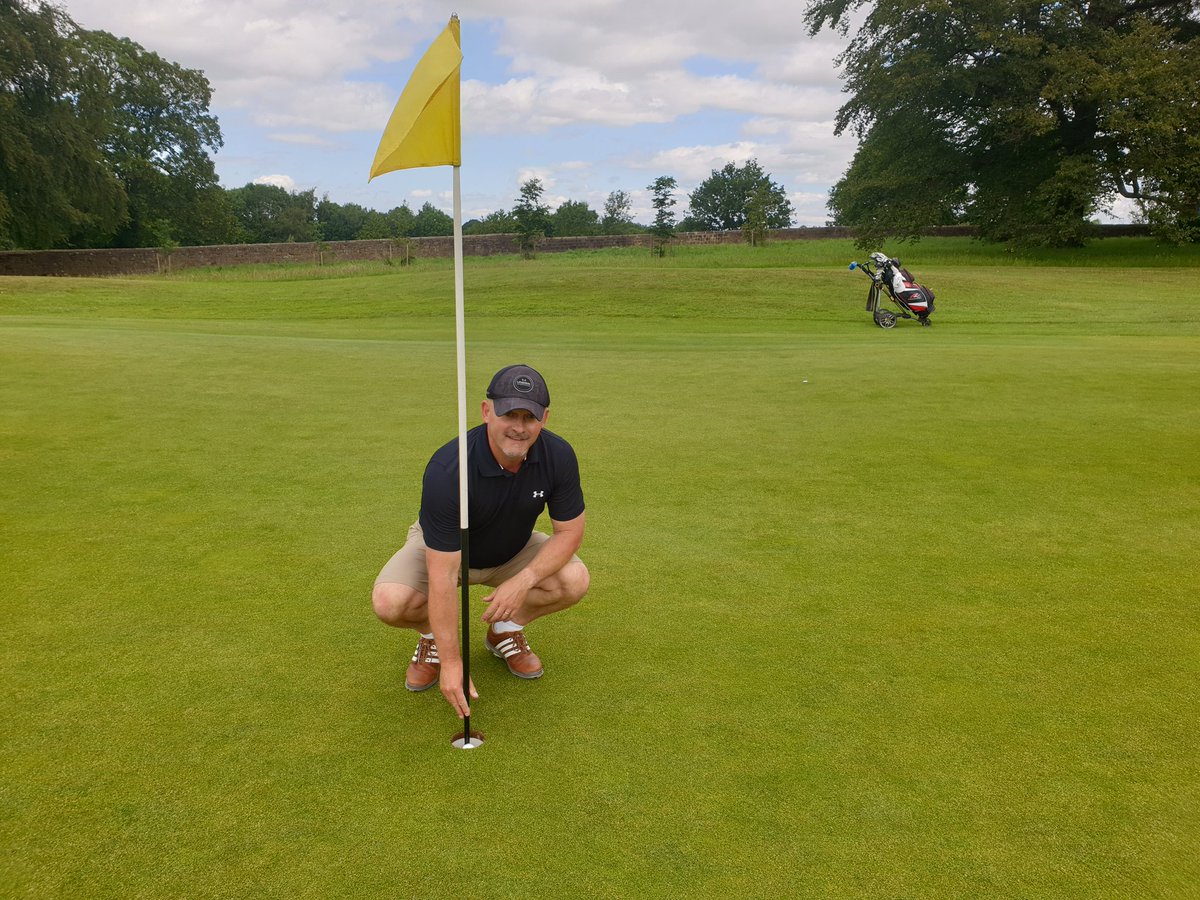 kitching_phil's tweet photo. 2nd shot holed on the 7th for eagle ! All helps ! Last 3 rounds
 - 3 , -4 , -4 all adds up to +2 now happy days  ❤👍😜😇#purplepatch #ironspure xx https://t.co/rLm7YxKiP4