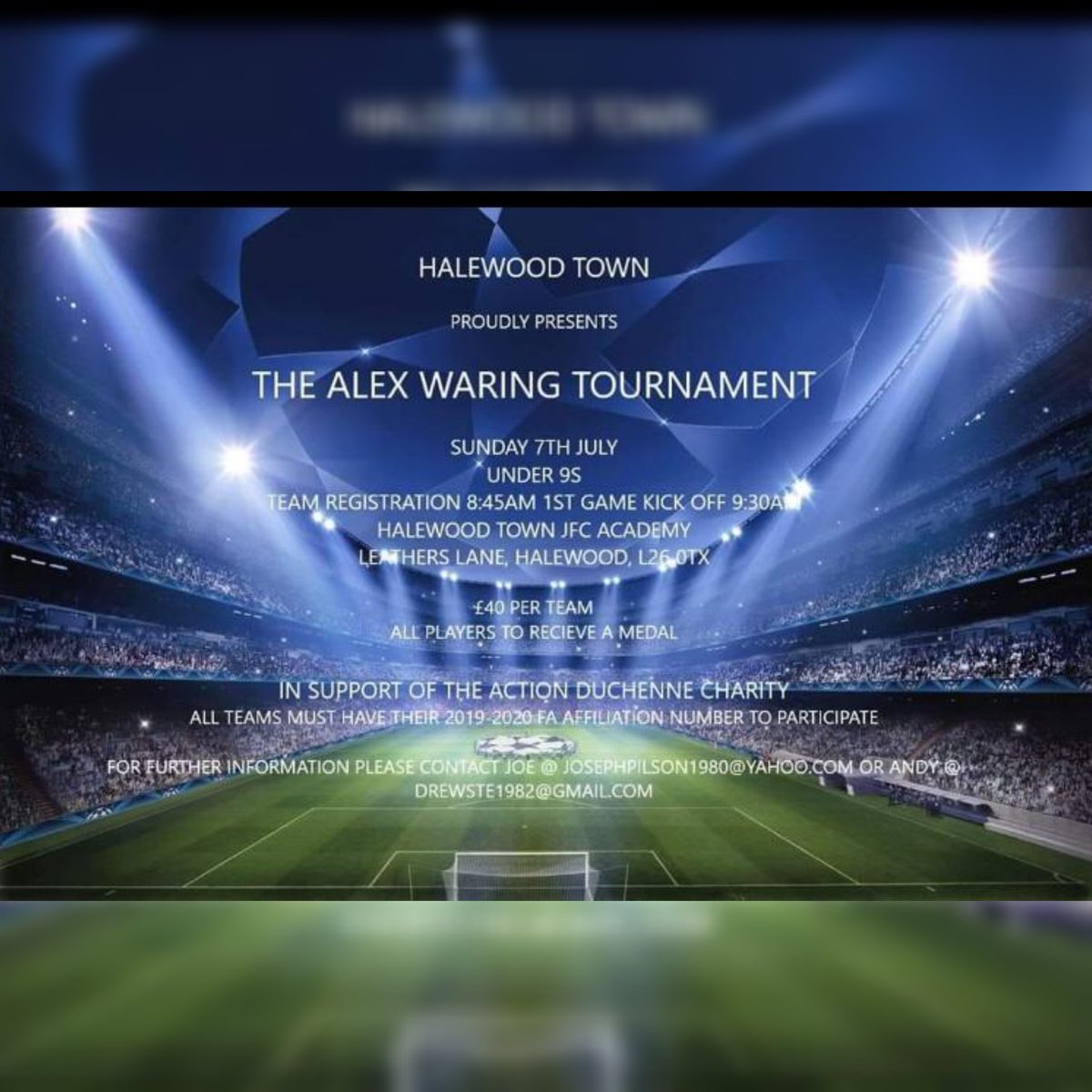 AmandaSeville1's tweet photo. @HalewoodTownJFA - looking forward to supporting you tomorrow  at The Alex Waring Tournament, thank you for having us, love Liv &amp; Emily ❤️ https://t.co/5R56NhUnOc