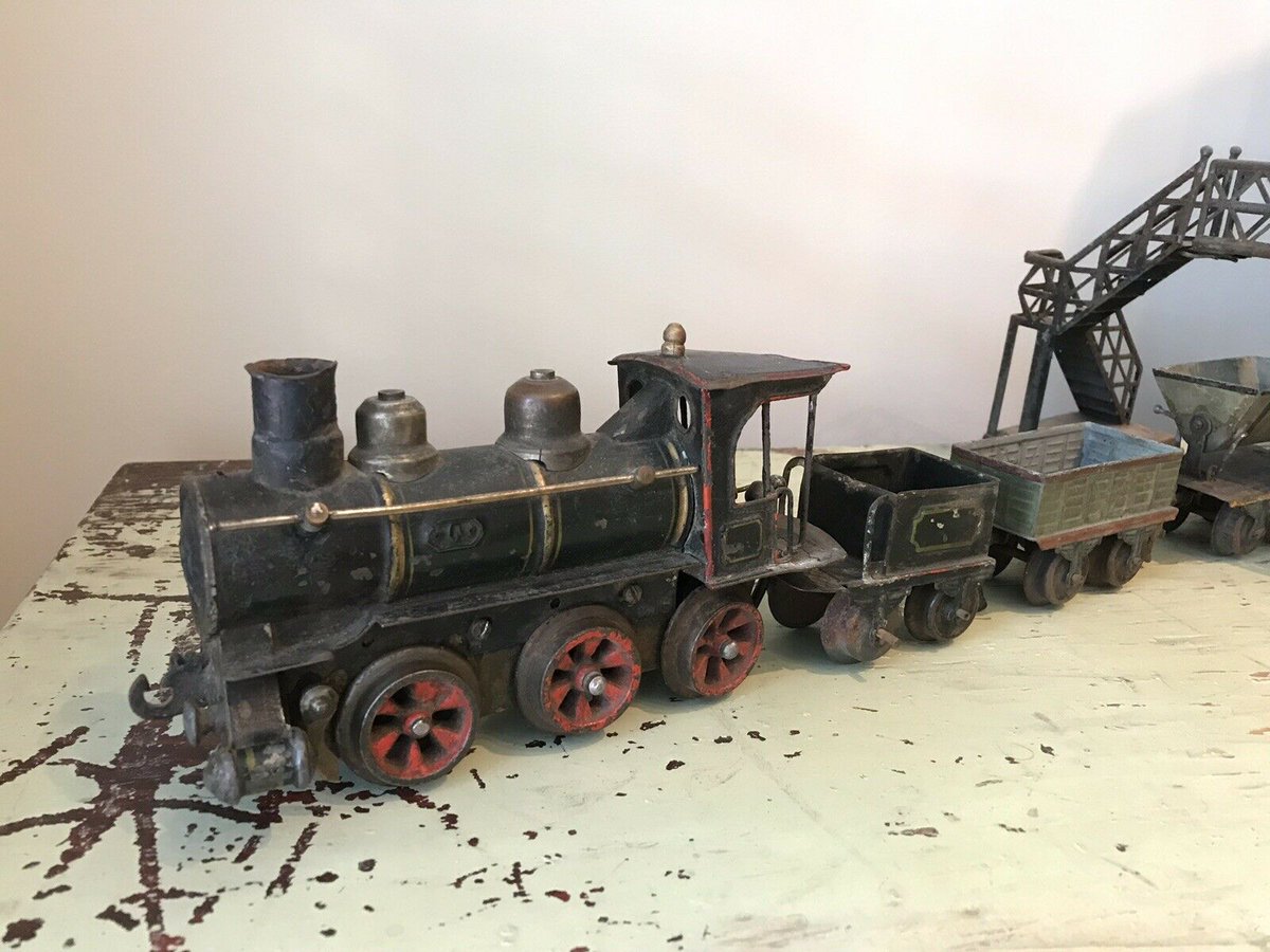 marklinstop's tweet image. Marklin D 1020 locomotive over 100 years old! ebay.to/2xC1ozW #marklin #tinplate #antiques #sponsored