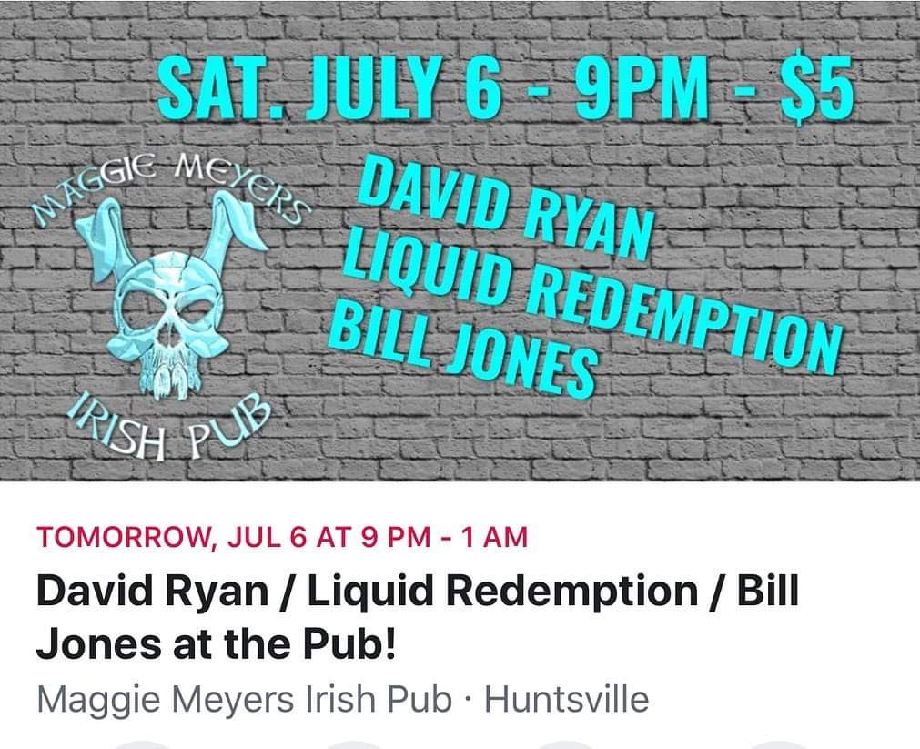 Tonight! We go on at 9! #livemusic #alabama #Madison #huntsville #originalmusic #blues #rock #soul