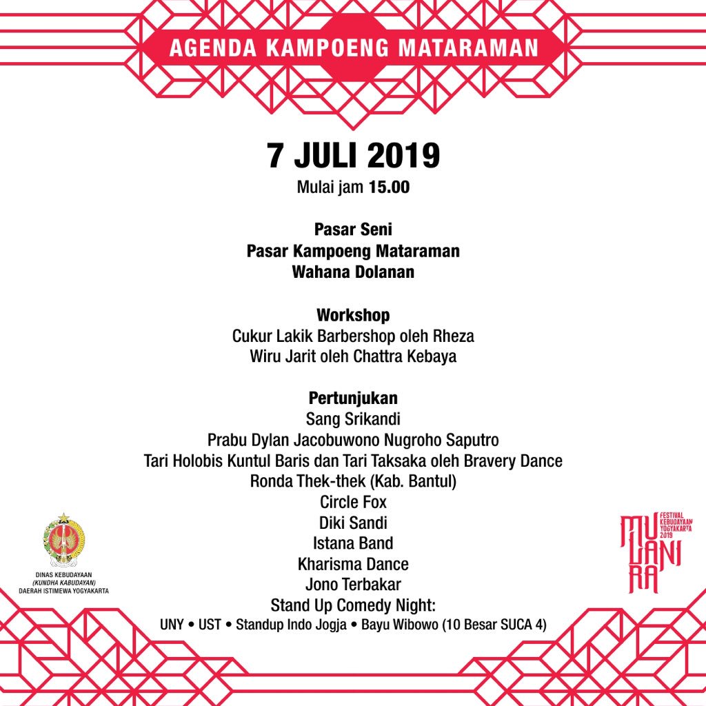 Fest. Kebudayaan Yogyakarta tweet media