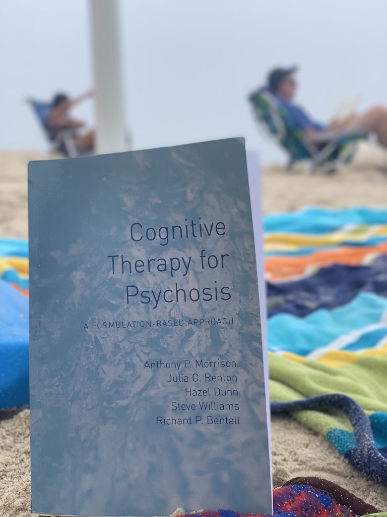 Reading in the Hamptons.  Between Beckfest and the <a href="/Wcbct2/">WCBCT 2019</a> holiday with the family! Preparing for my in-congress workshop (workshop 16).  #RecoveryOrientedCognitiveTherapy for those without insight.