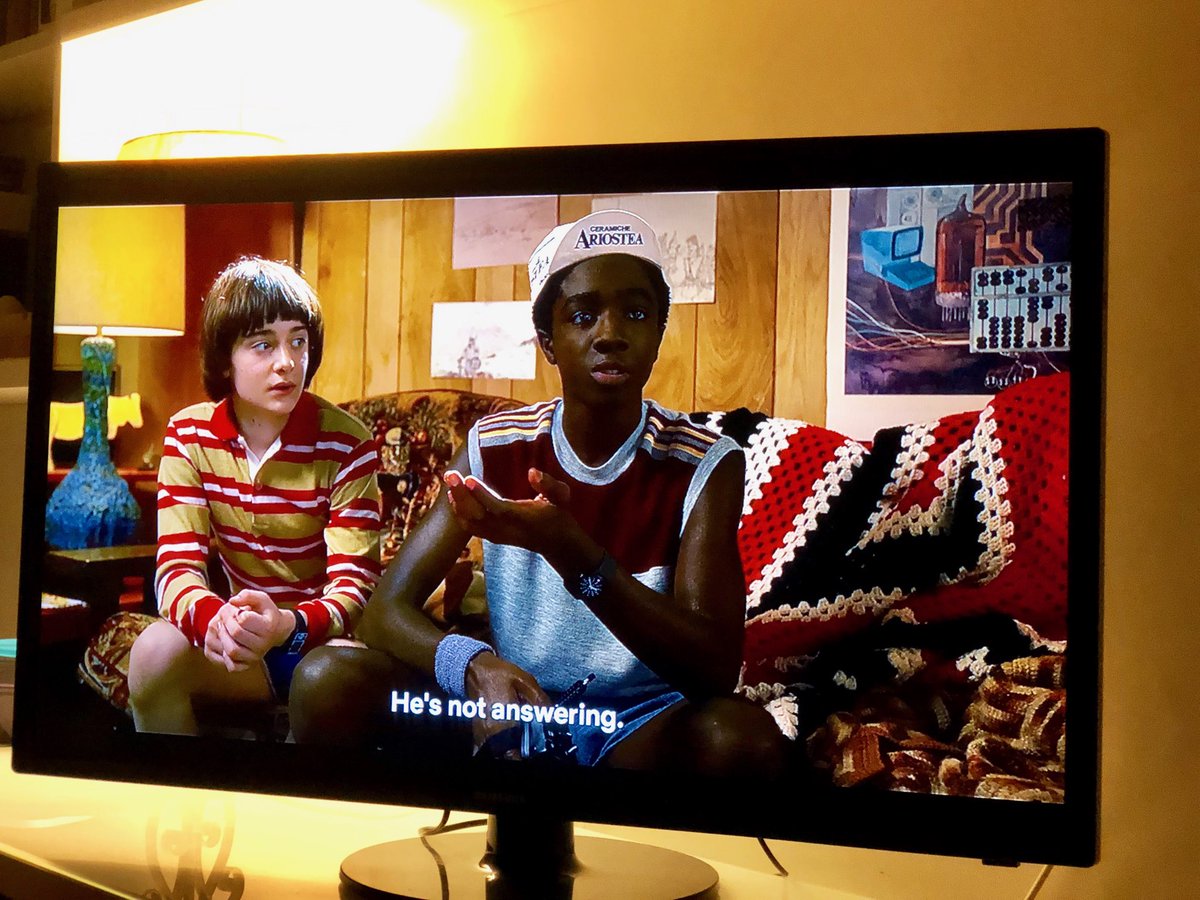 el_gianluquinho's tweet image. Ceramiche Ariostea, la squadra di Moreno Argentin #weird #StrangerThings