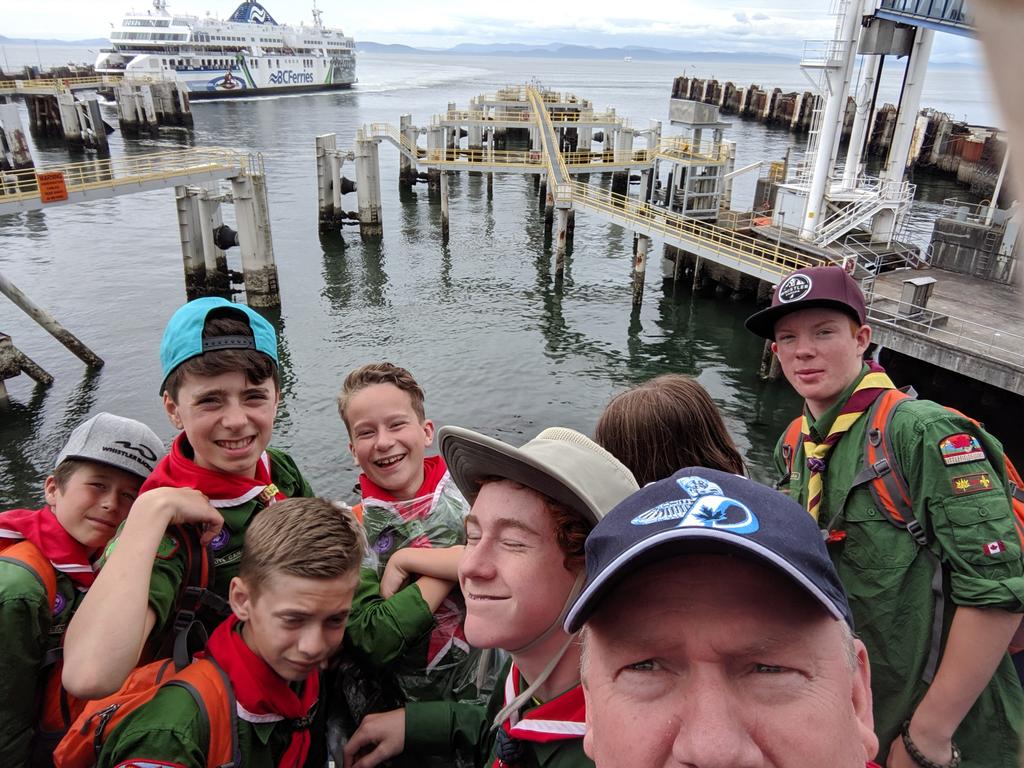 68thScouts's tweet image. @68thScouts waiting for the ferry to #@68thScouts waiting for the ferry to #PacificJamboree #PJ19