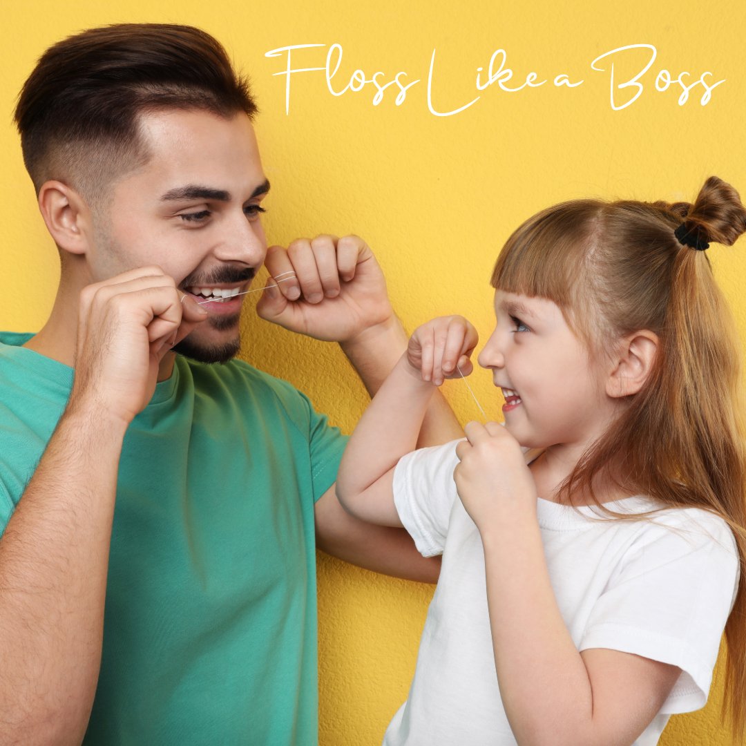 #FlossingTips: Don't 'Snap' 

'Snapping' happens when someone applies too much force toward the gums while attempting to get the #floss through the teeth. Instead, slowly and carefully find the right angle to get it to slide between your teeth. #periodontists
