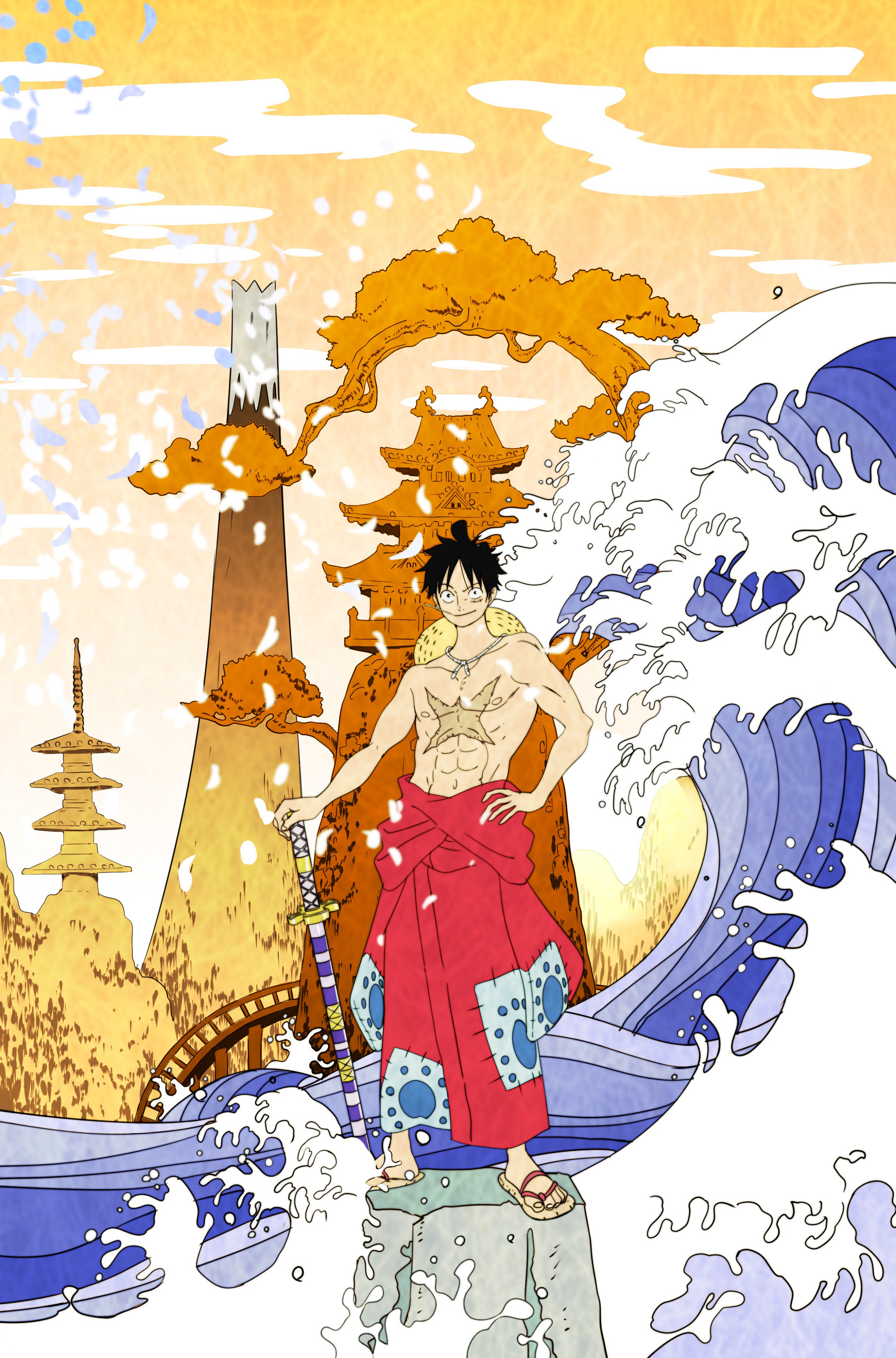 小島崇史 本日からone Pieceがワノ国編がスタートするそうです 自分のお友達制作さんがが頑張っているので応援です 適当ルフィです 赤堀さん応援してます T Co N3387rzpy2 Twitter