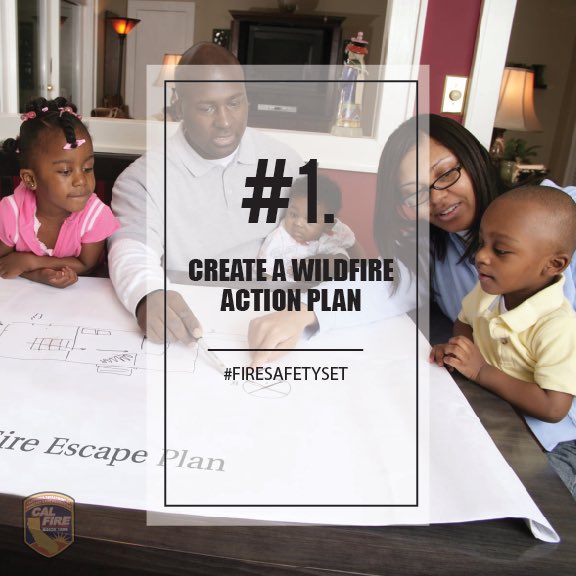 MarinBUZZ's tweet image. #RT @CAL_FIRE: Are you #FireSafetySet? The foundation of preparing for potential wildfires is creating a wildfire action plan. Having a plan set before disaster strikes will make sure you and your family are prepared for a quick and efficient evacuation.…