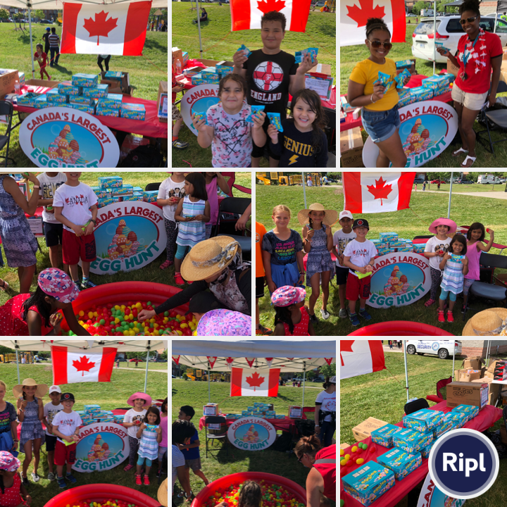A great big thank you to everyone that came to visit me at the Canada Day Together Festival in Mississauga - I had an amazing time and probably the most popular booth at the event! Hopefully everyone enjoyed their Hershey’s Eggies!!   via ripl.com